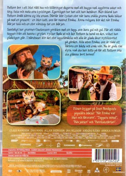 Pettersson Pettson und Findus - DVD schwedisch - Roligheter - Sven Nordqvist